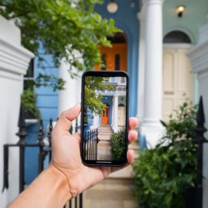 Connecting CCT Camera to Mobile concept.
