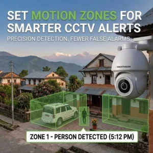 Set Motion Zones For Smarter CCTV Alerts